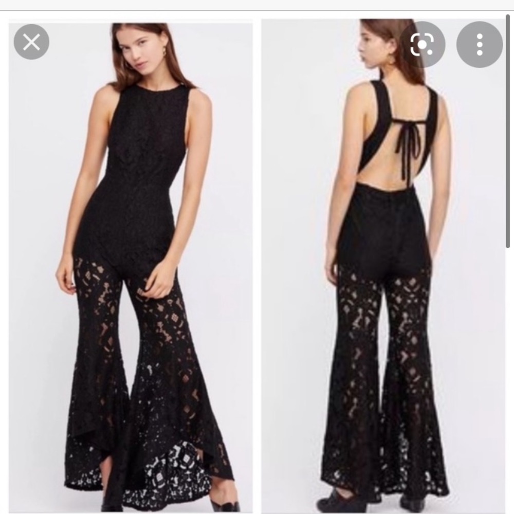 Free People Rise and Shine Lace One Piece